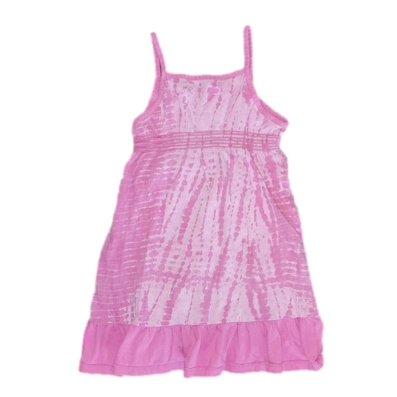 FADED GLORY Pink Tie-Dye Spaghetti-Strap Dress - Picture 5 of 5